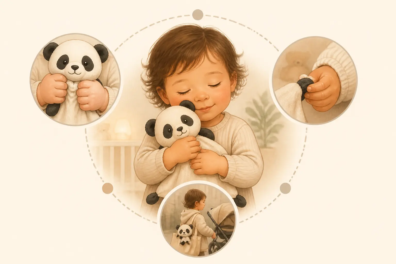 Comment choisir un panda doudou selon l’âge et les habitudes de votre enfant ?