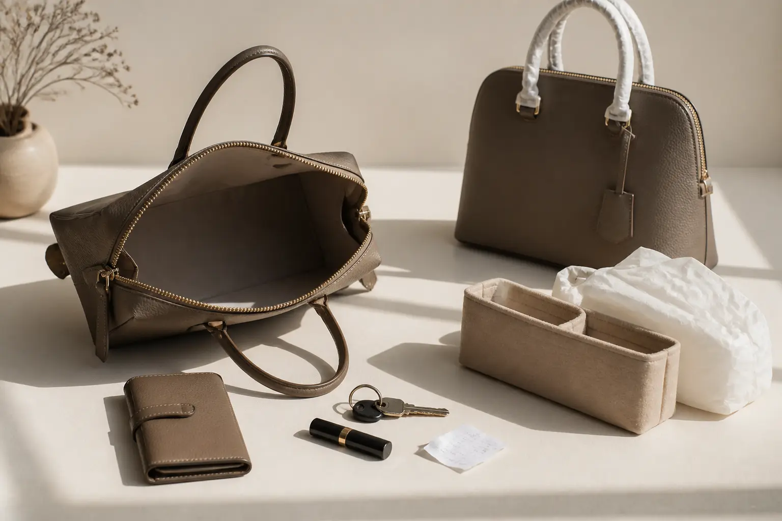 Avant de les ranger : les 5 règles qui évitent les sacs déformés