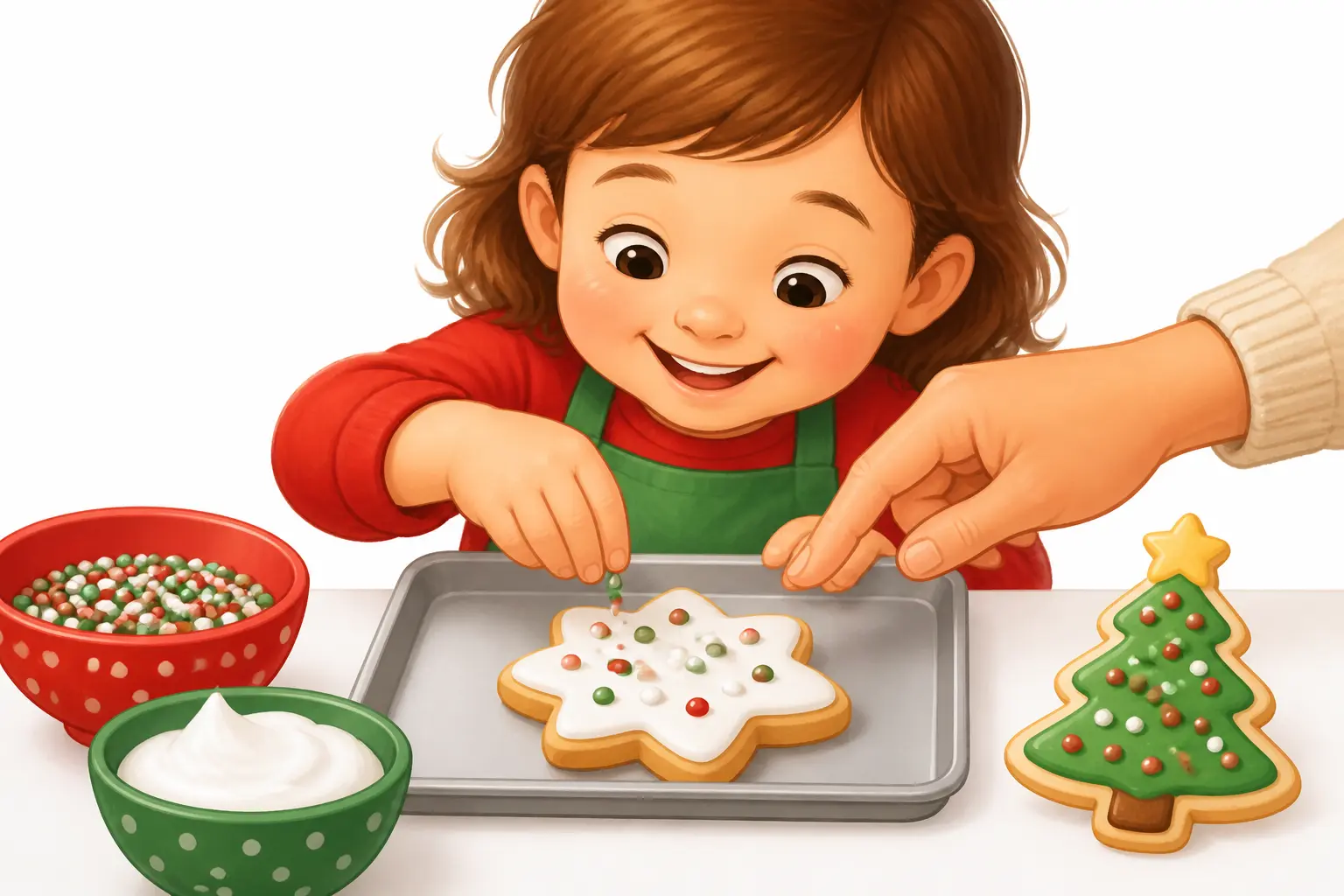 Recette Noël maternelle : quelles idées vraiment adaptées aux 3-6 ans ?