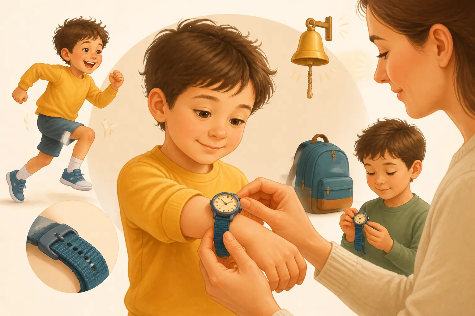 Choisir le bon modèle à 6 ans : poignet, autonomie et rythme d’école