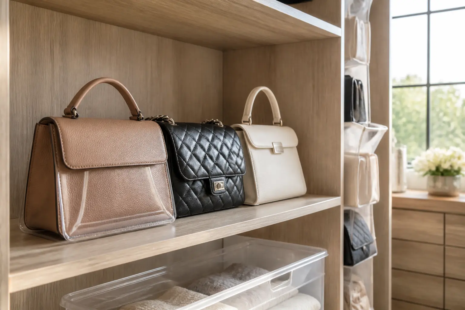9 solutions de rangement sac à main selon votre espace
