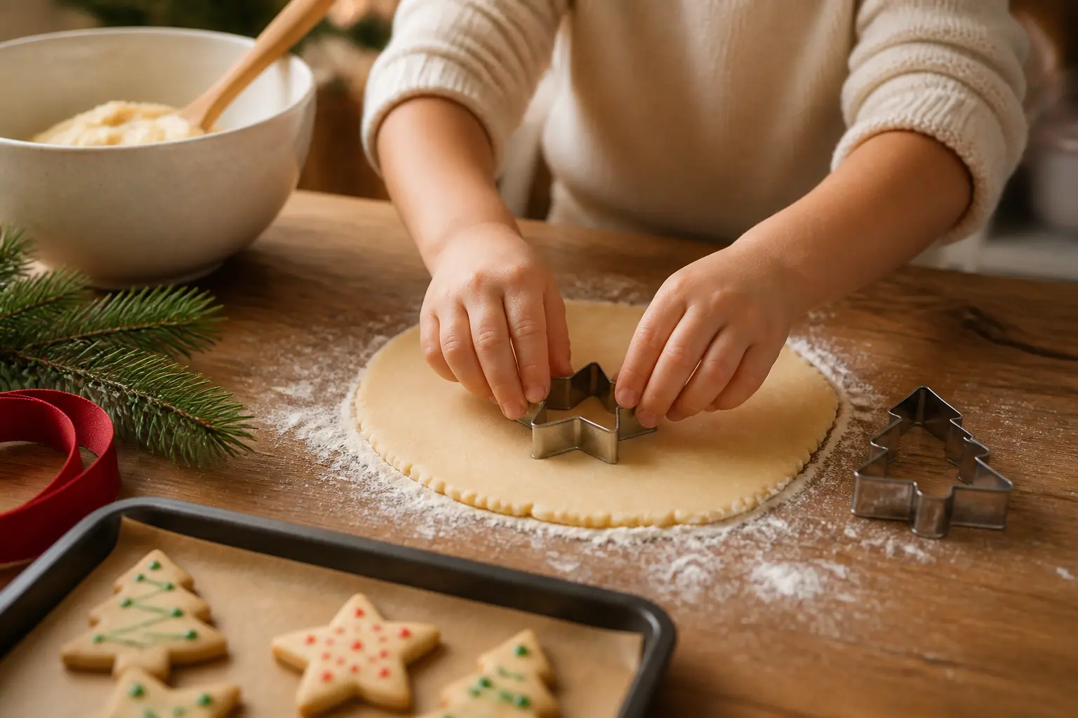 La recette incontournable : les sablés de Noël faciles à réussir avec les enfants