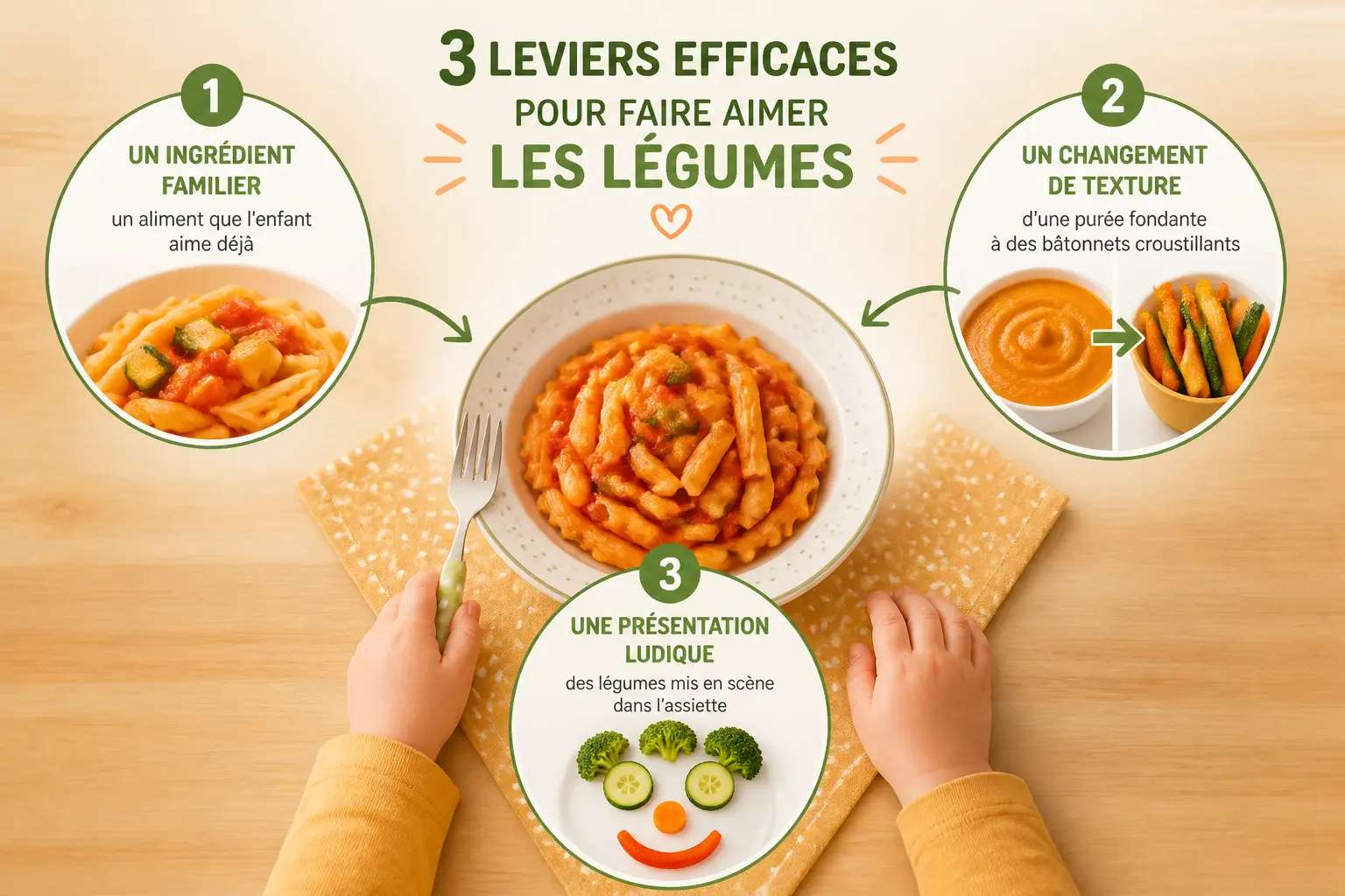 Les leviers qui marchent vraiment pour faire aimer les légumes