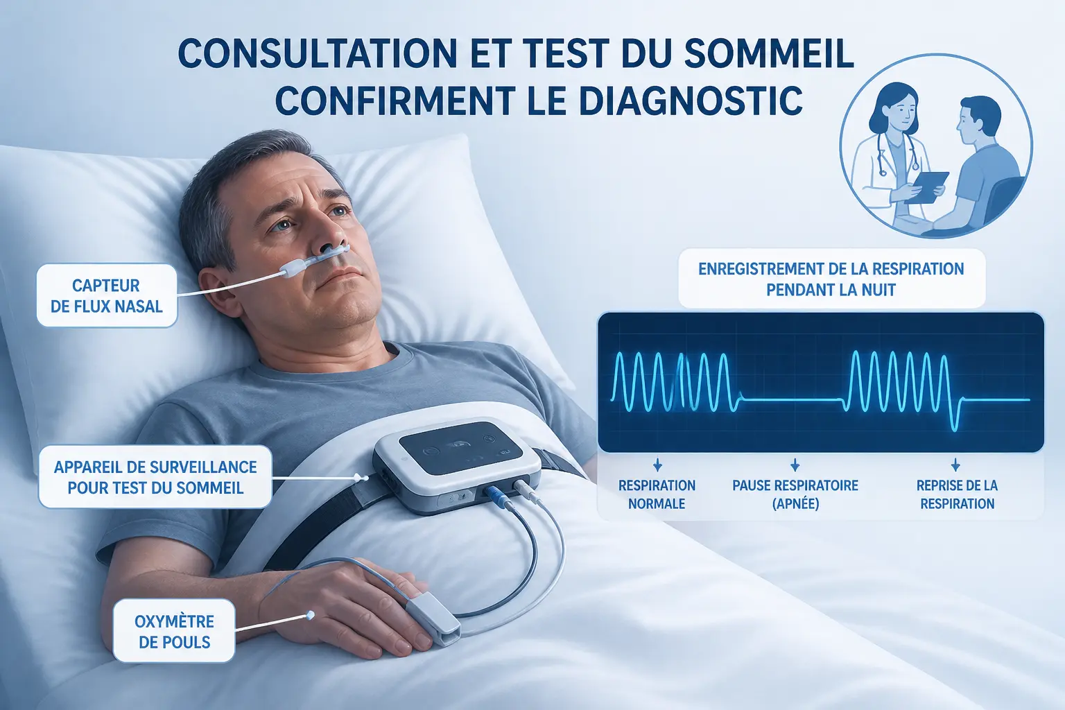 Quels examens confirment le diagnostic du sommeil ?