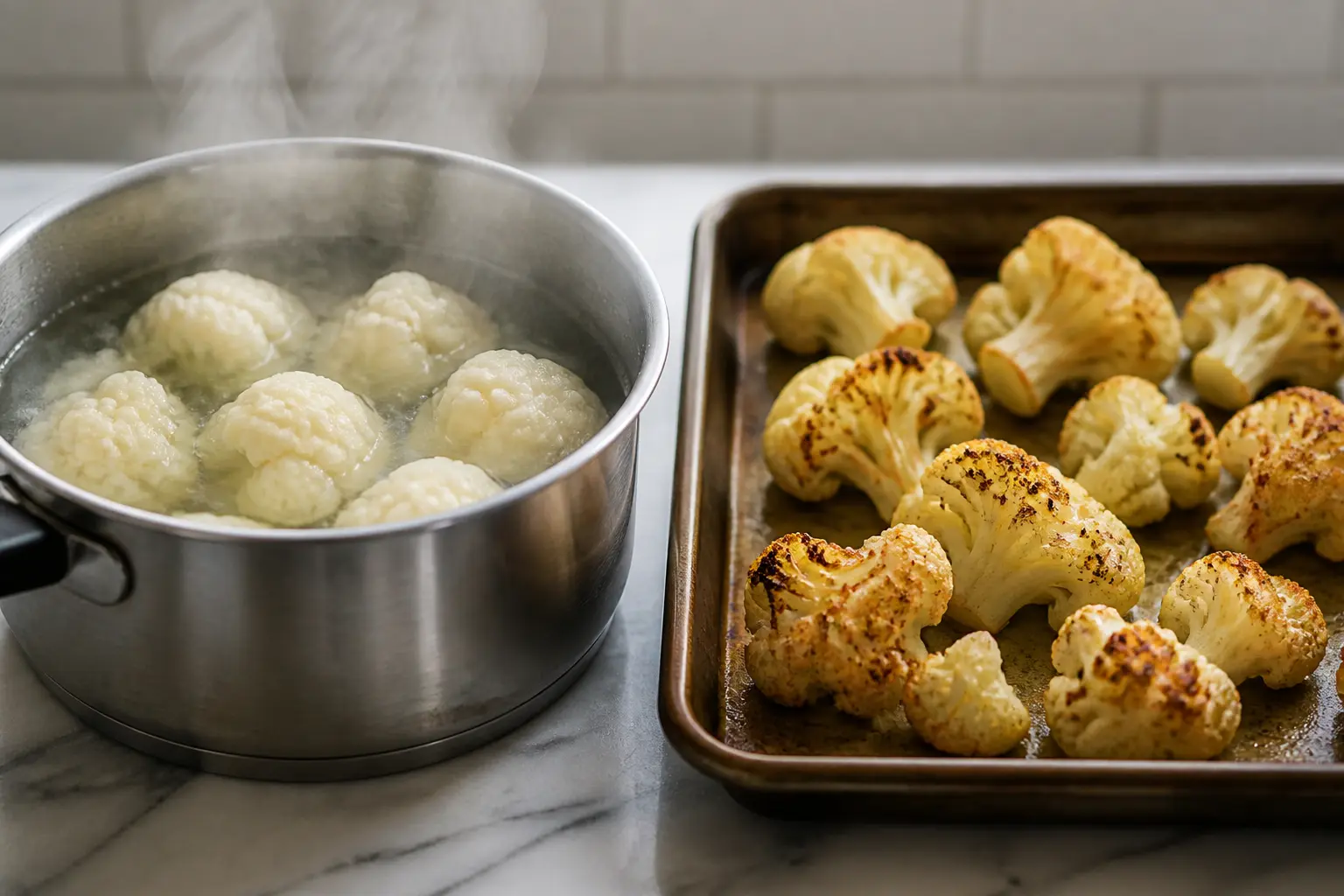 Quelle cuisson donne un chou-fleur doux et fondant ?