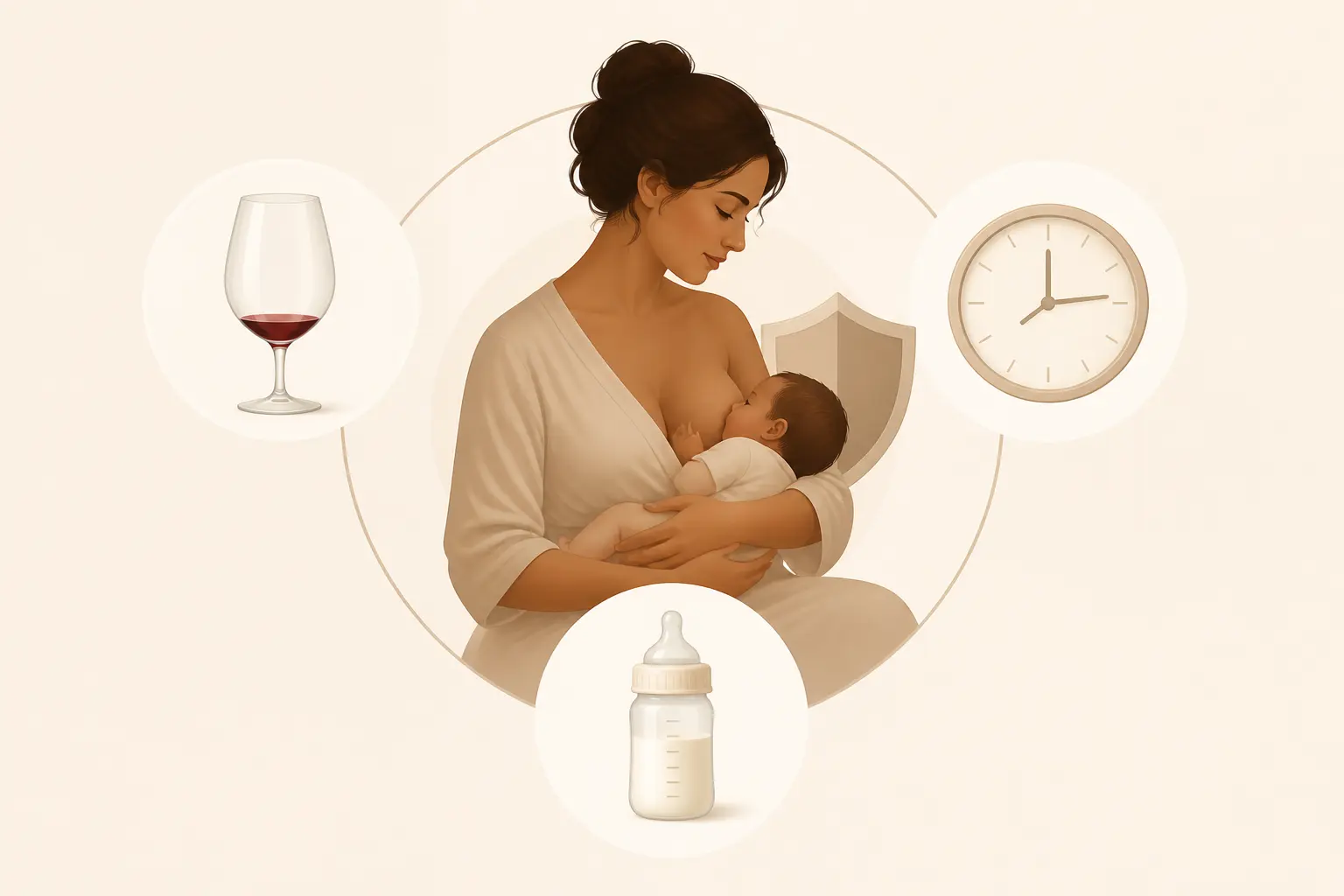 Allaitement et alcool : ce que disent vraiment les recommandations