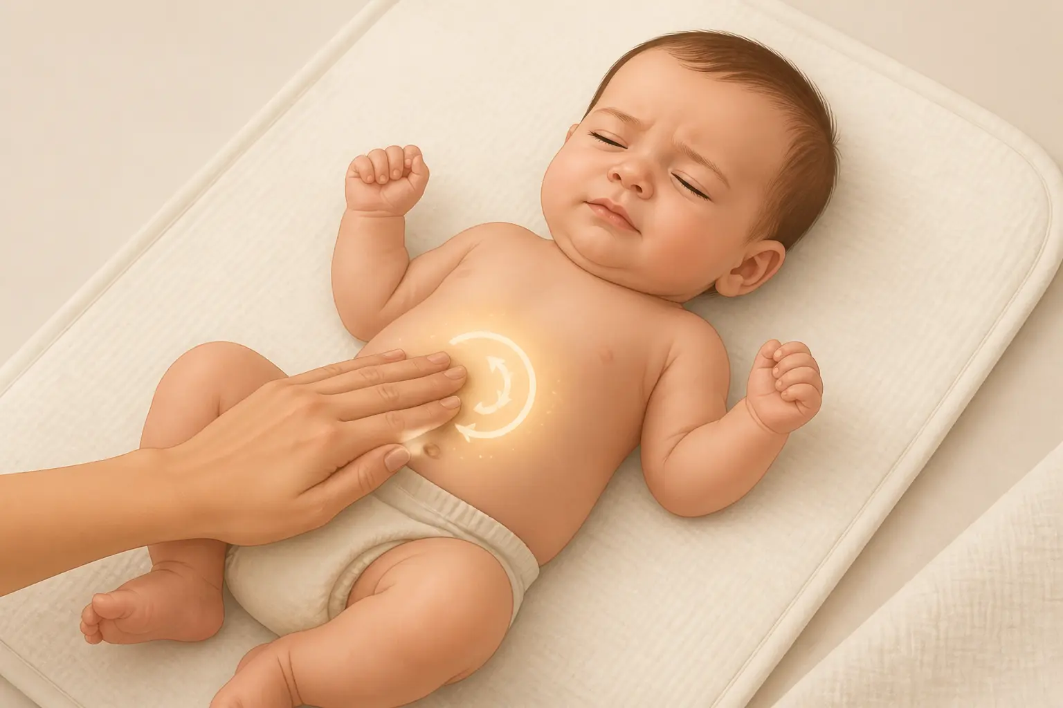 Bébé constipé : que faire tout de suite ?