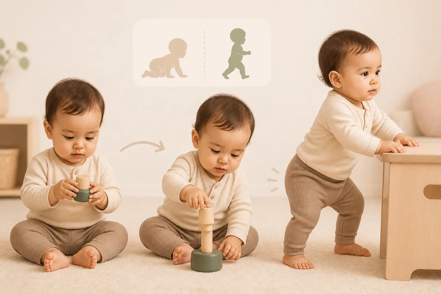 Quel cadeau offrir à un bébé de 12 mois selon ce qu’il fait déjà ?