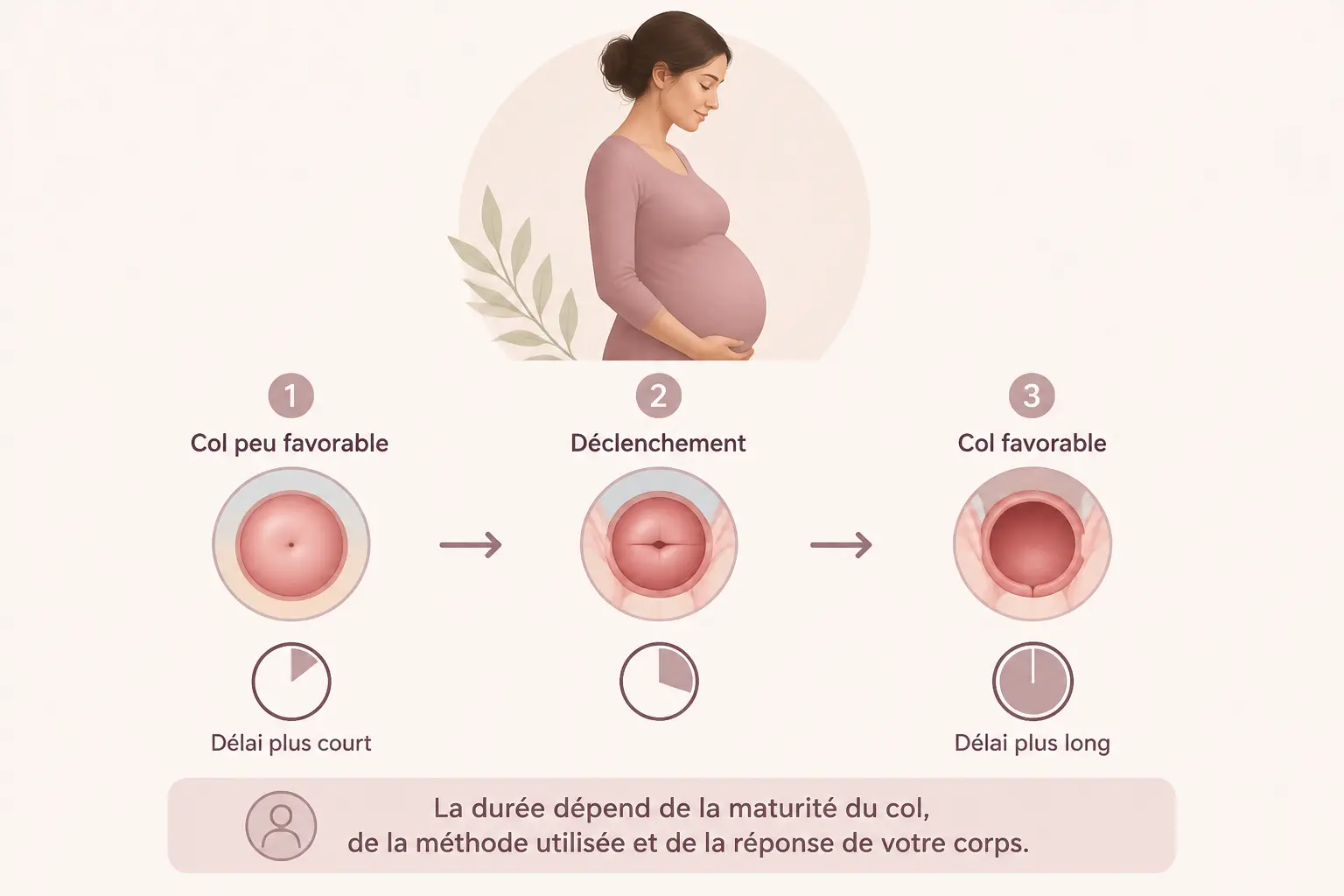 Déclenchement : combien de temps faut-il pour accoucher ?
