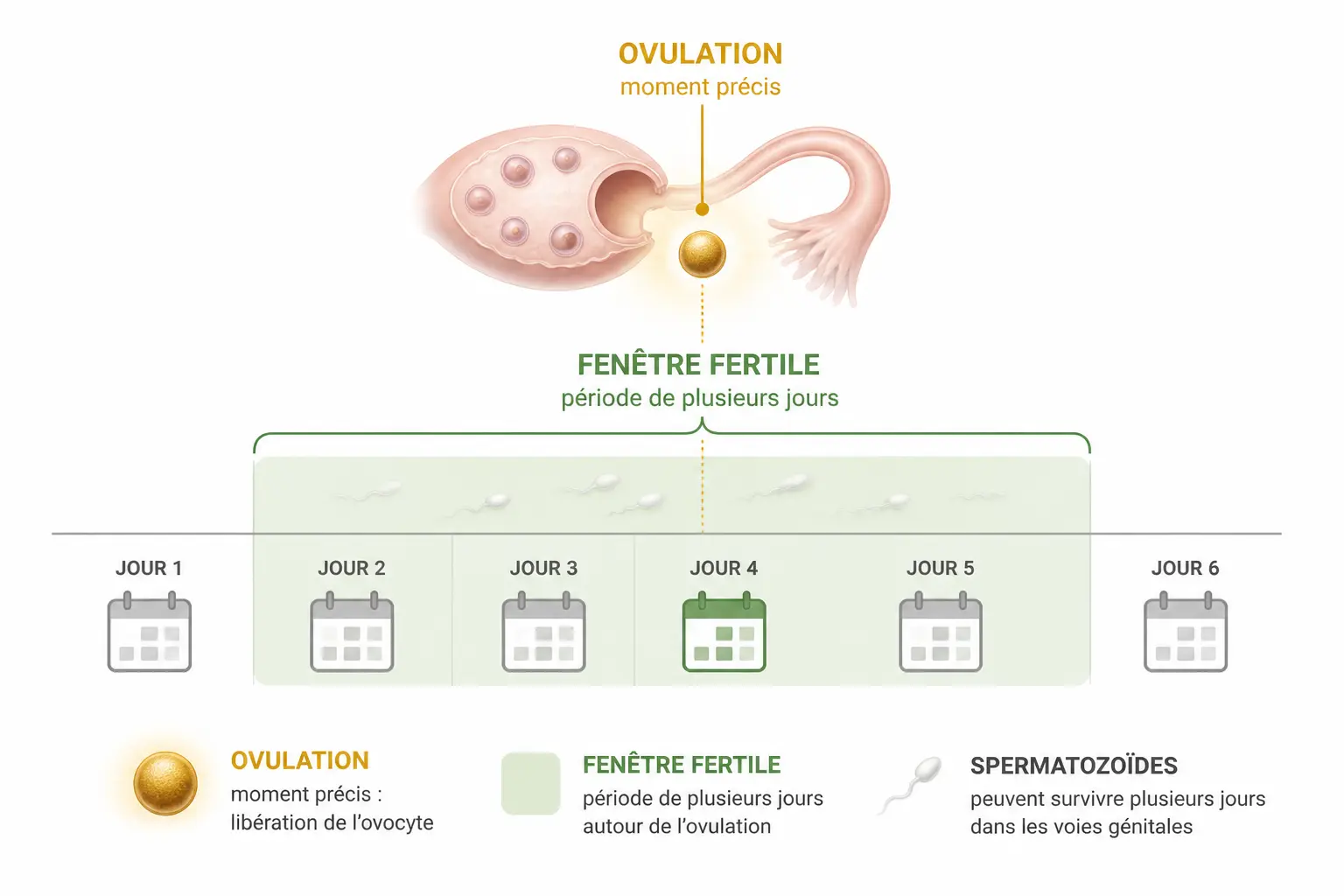 Réponse rapide : l’ovulation dure-t-elle 12 à 24 heures ou plusieurs jours ?