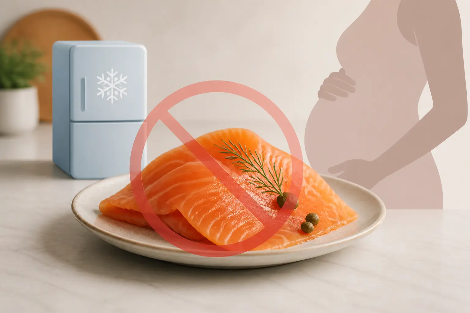 Peut-on manger du saumon fumé pendant la grossesse ?