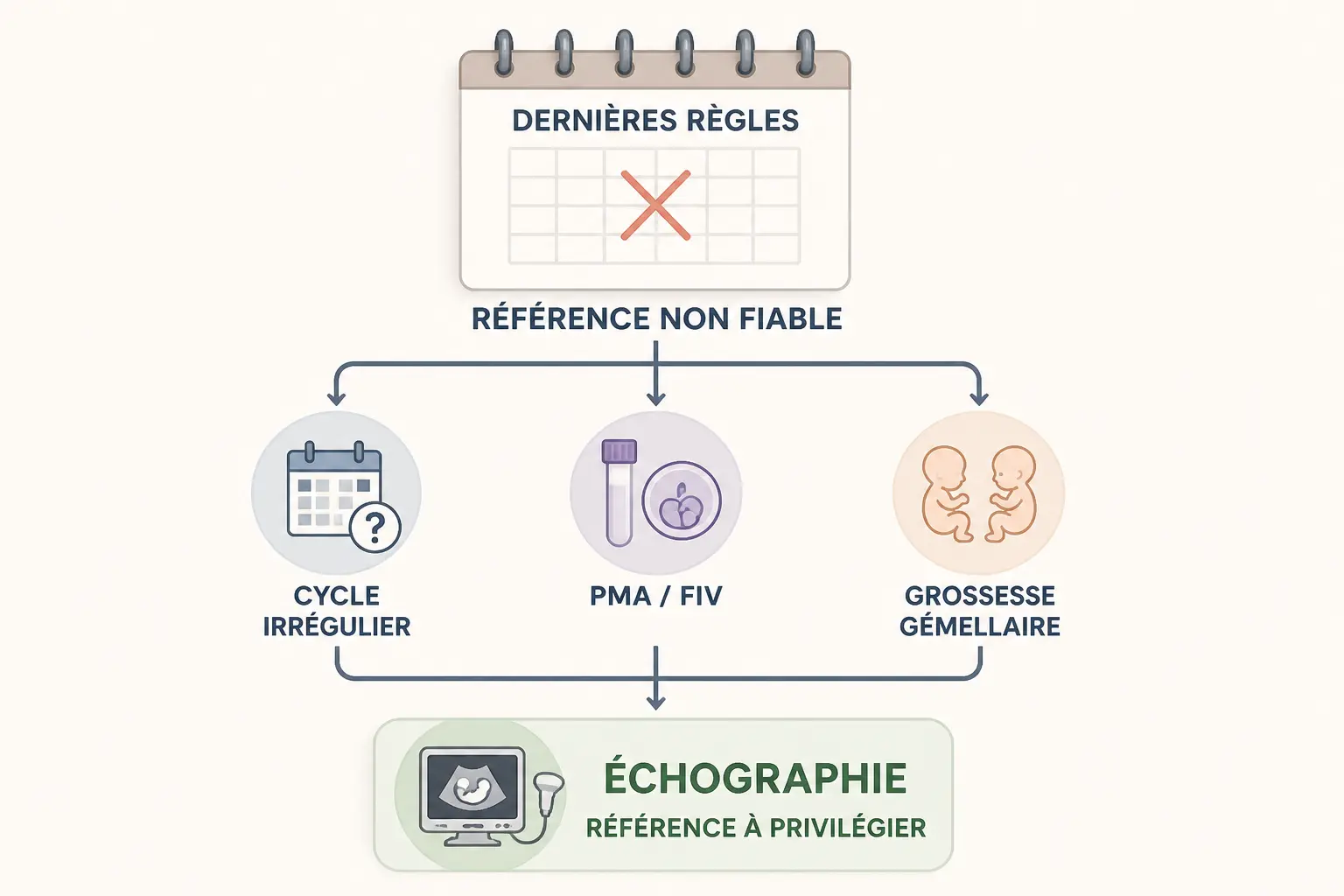 Si vos repères sont flous : ovulation, cycles irréguliers, FIV et grossesse gémellaire