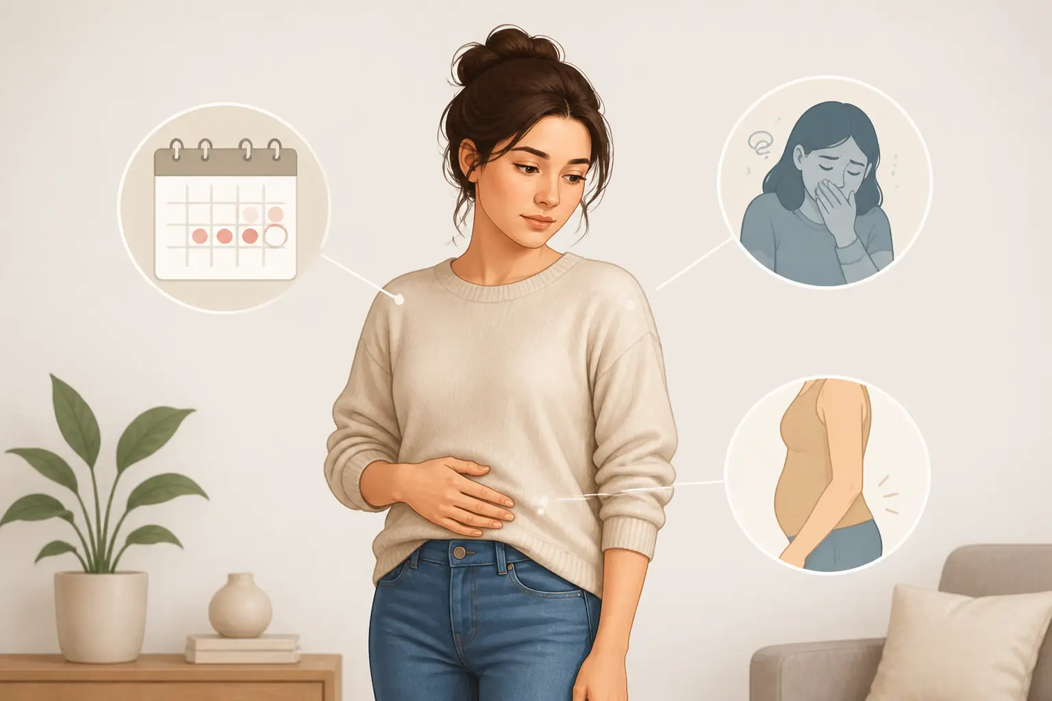 Quels signes peuvent faire penser à une grossesse non reconnue ?