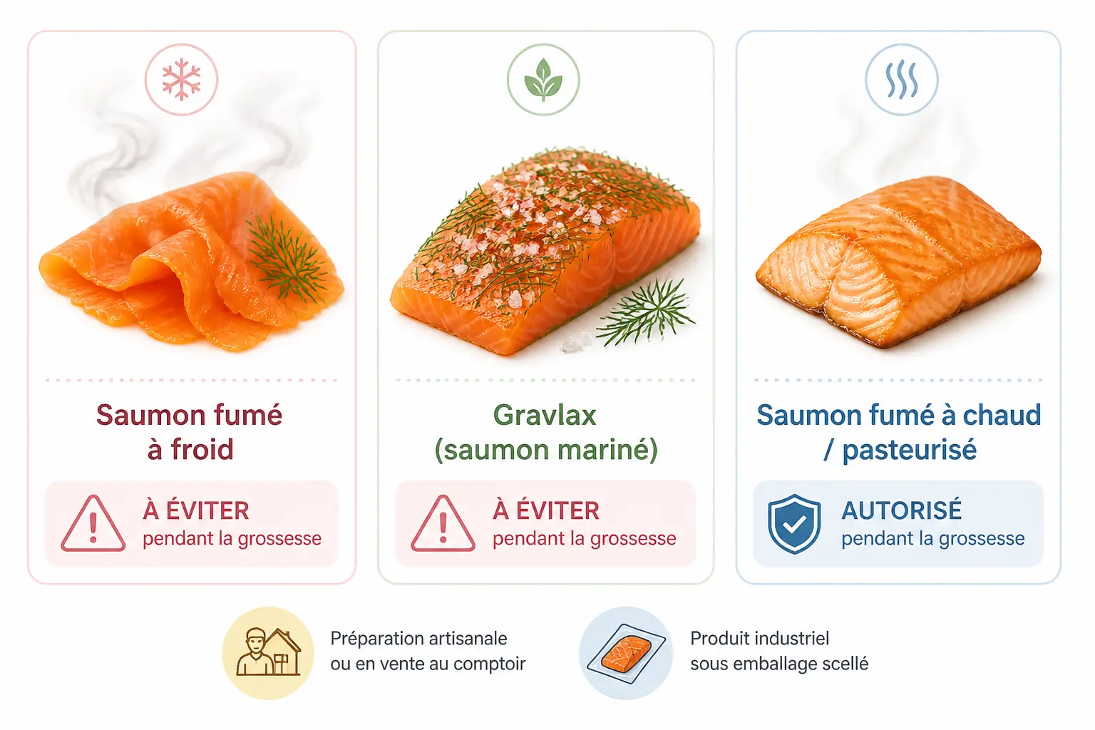 Saumon fumé, gravlax, tartare, cru, frais, pasteurisé : les différences qui comptent vraiment