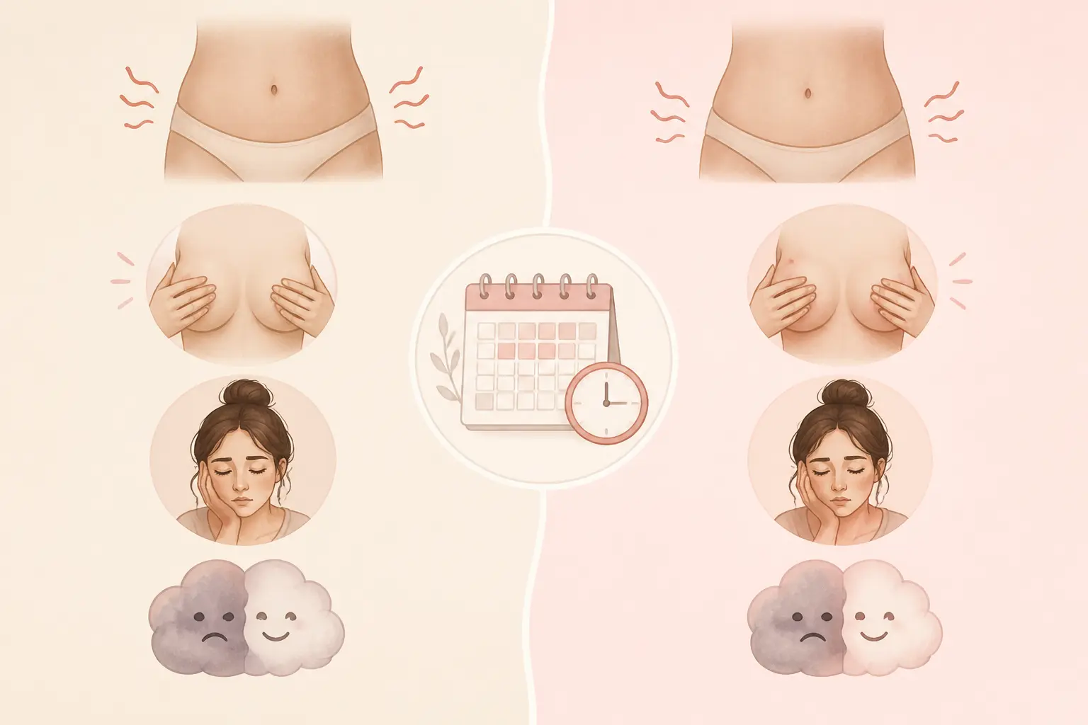 Règles, syndrome prémenstruel ou début de grossesse : les repères utiles
