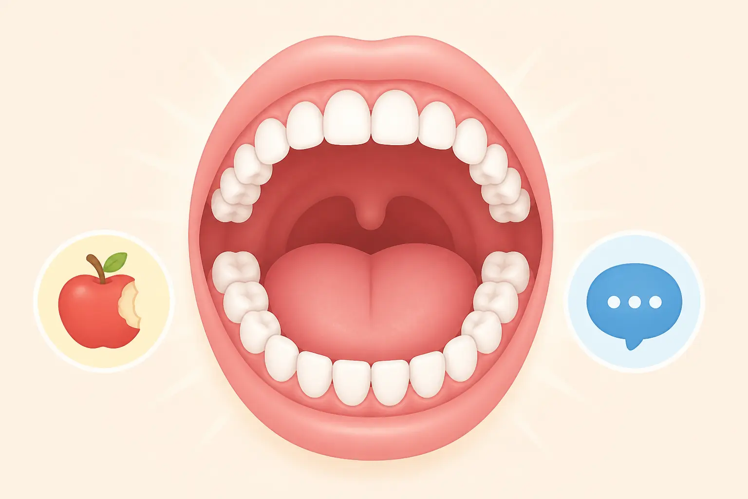 Combien de dents de lait a un enfant ? La réponse simple