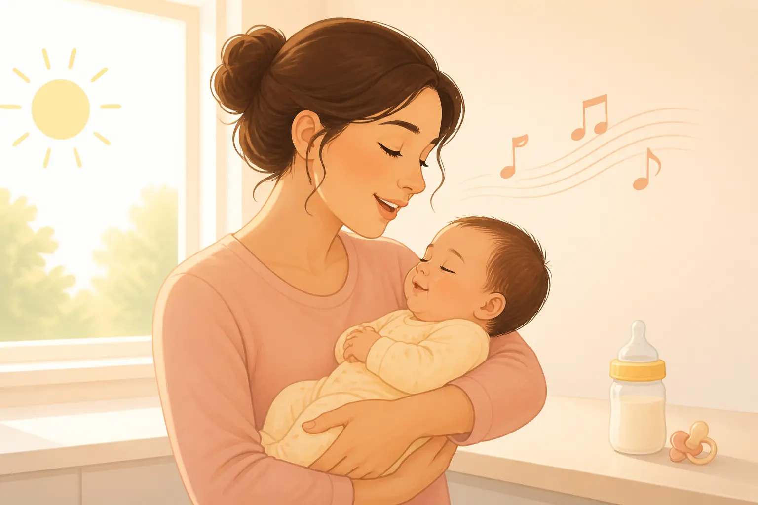 20 comptines pour bébé avec paroles faciles et versions courtes