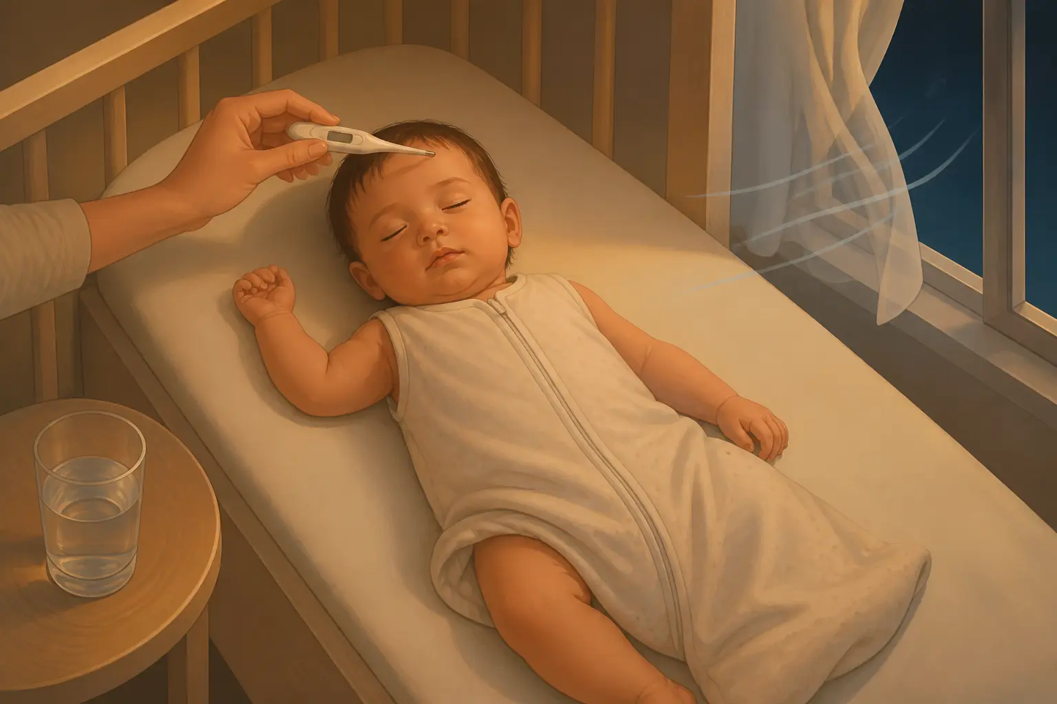 Fièvre bébé : comment faire baisser rapidement, les bons gestes tout de suite
