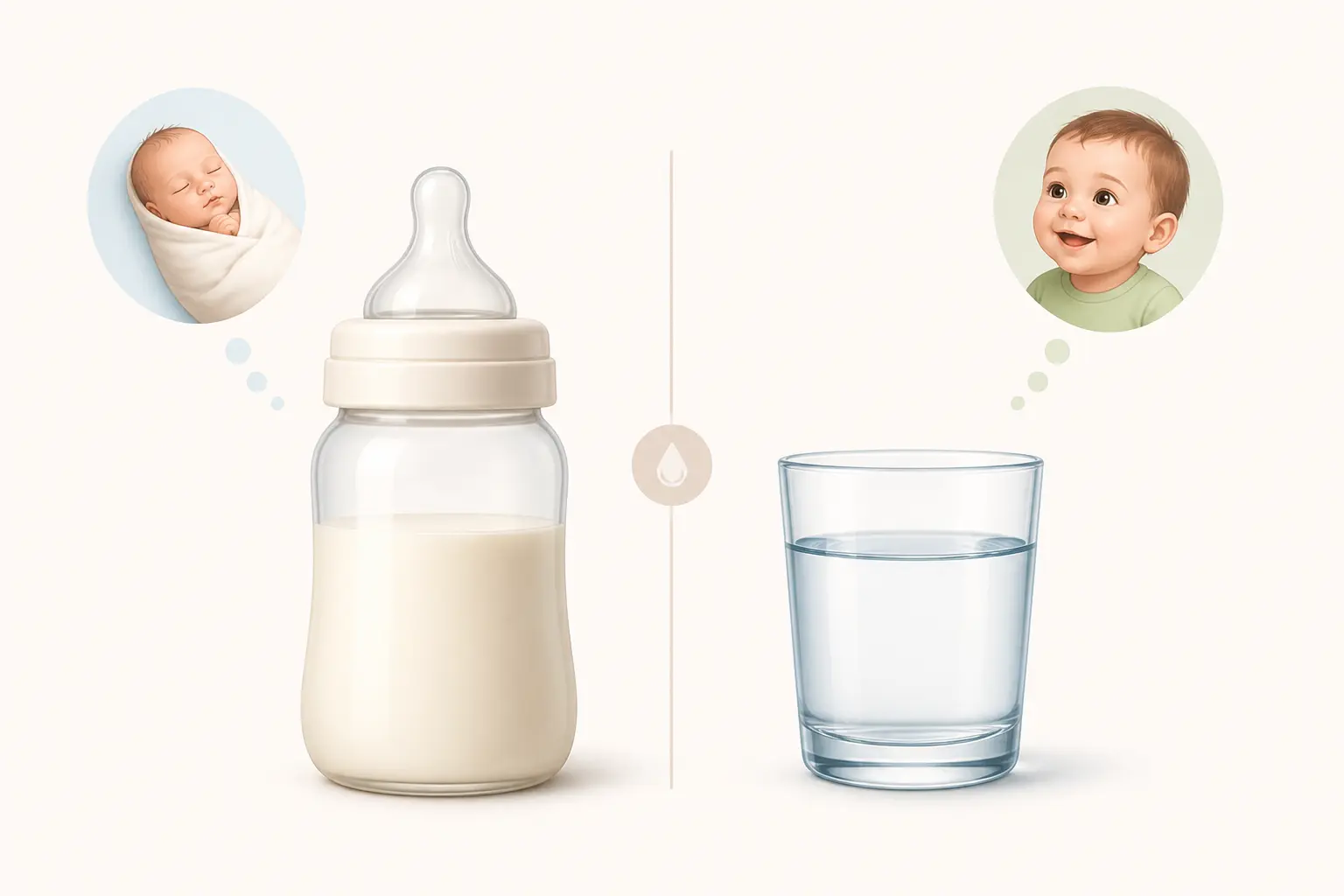 Quelle eau pour bébé choisir ? La réponse rapide selon l’âge et l’usage