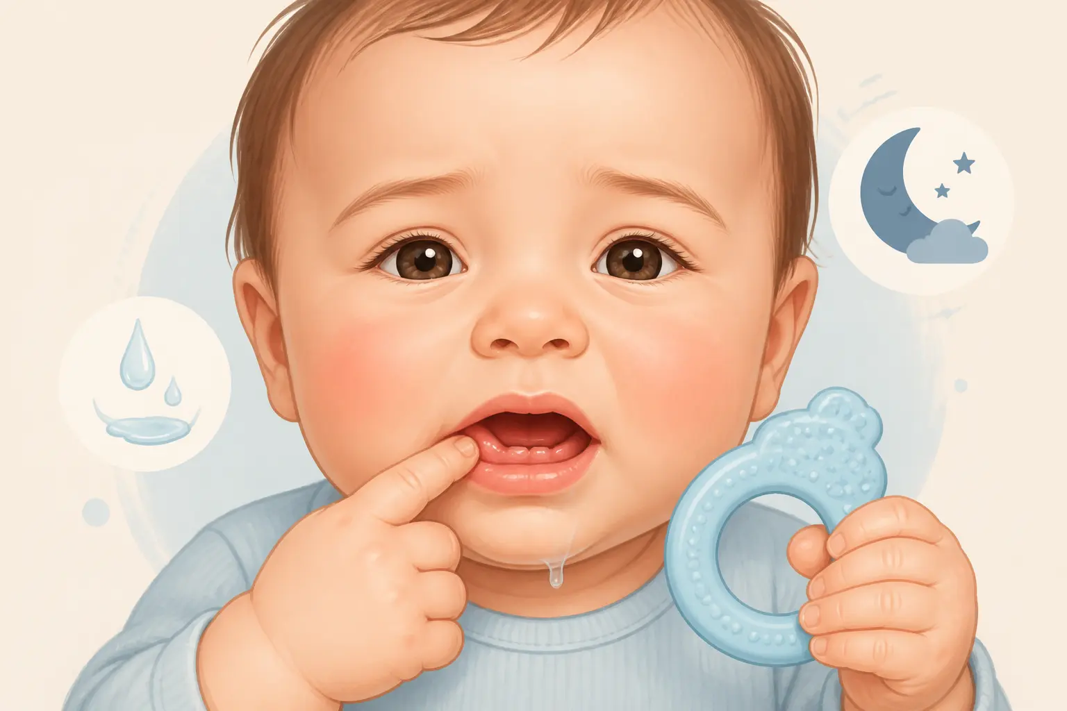 Comment savoir si bébé fait ses dents ?