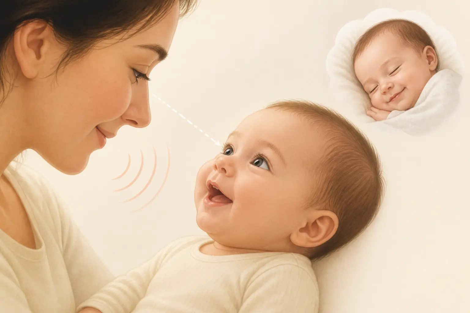 Pourquoi bébé sourit-il, et qu’est-ce que cela veut dire ?