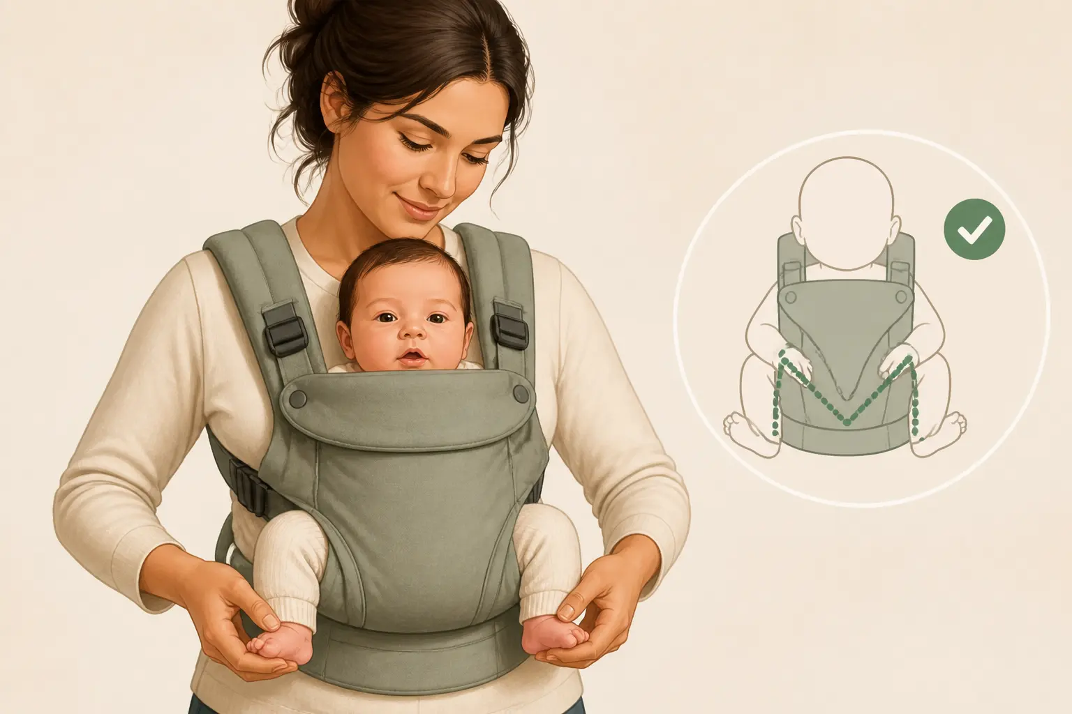 Installer bébé correctement : position, gestes clés et sécurité immédiate