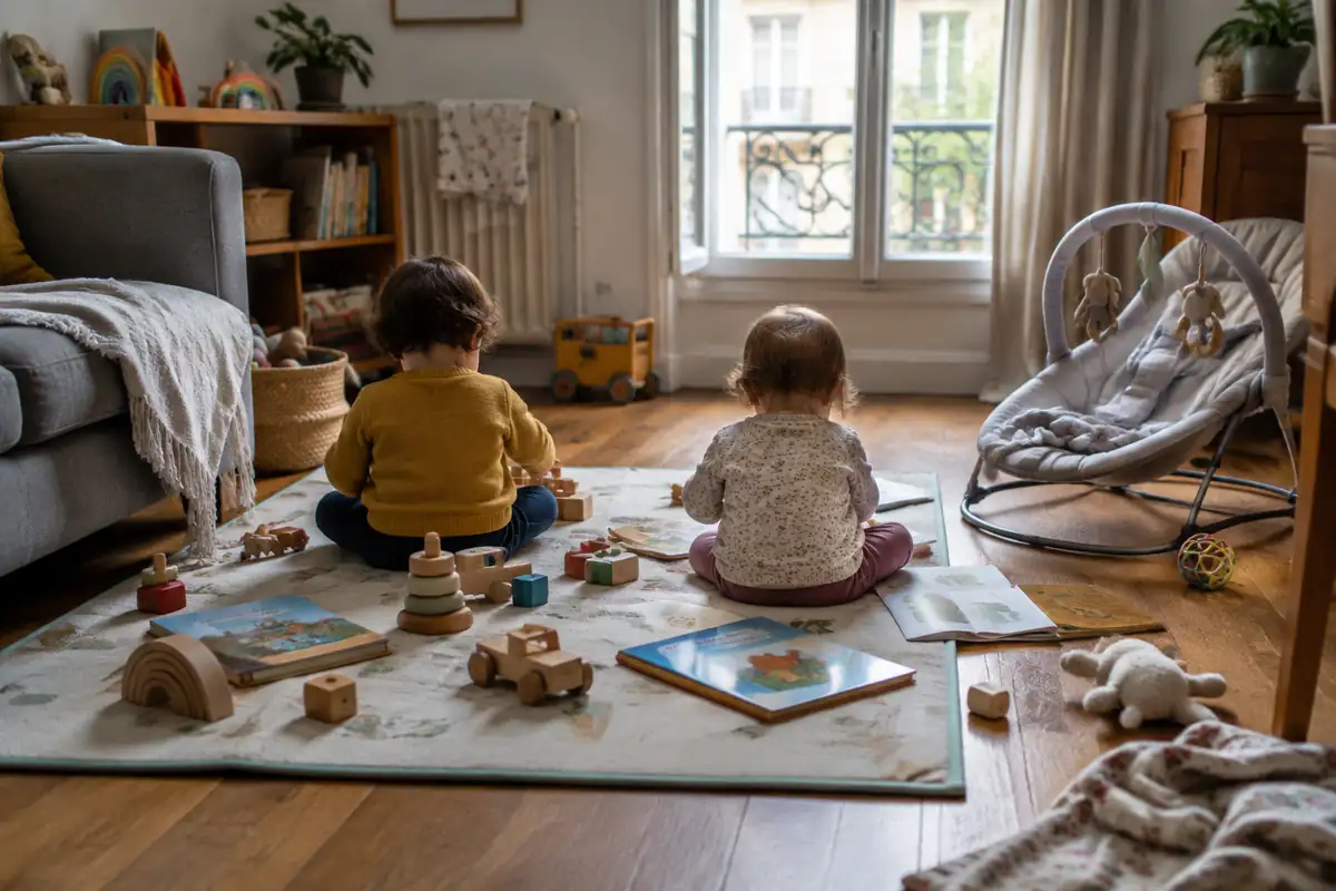 Crèche familiale : l'enfant chez une assistante maternelle, la structure d'une crèche autour