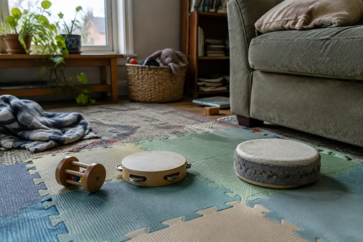 Éveil musical du bébé : la voix d'abord, les instruments à l'oreille, et les ateliers à partir de 6 mois